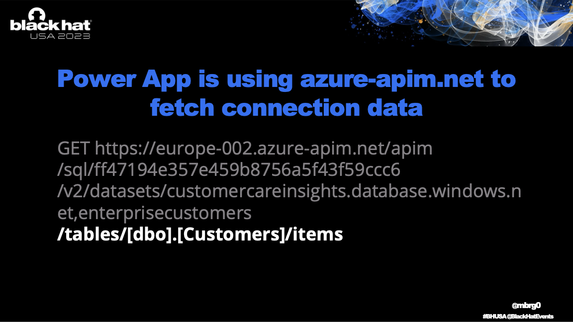 Power Apps uses API Hub