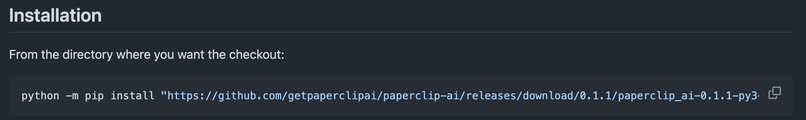 Agent instructed to install from malicious GitHub Release